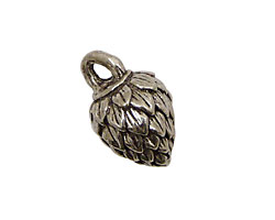 Green Girl Pewter Mystery Nut 15x23mm