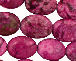 Sugilite Jasper Flat Oval 18-20x14-15mm