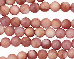 American Purple Shell Round 6mm