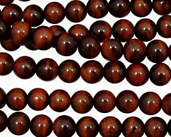 Red Tiger Eye Round 6mm
