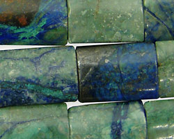 China Chrysocolla Thin Pillow 20x15mm
