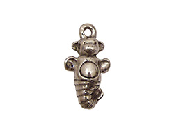 Green Girl Pewter Baby Sea Monkey 12x22mm