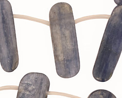 Kyanite Irregular Oval Drops 10-15x18-35mm