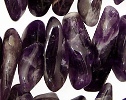 Amethyst Nugget Drops 7x22-14x33mm