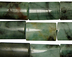 Emerald (rough cut) Thin Pillow 20x12mm