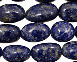 Lapis Tumbled Nugget 15-20x10-13mm