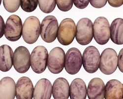 Lapidalite Jasper Irregular Rondelle 10-11mm