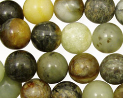 Antique Soocho Jade Round 12mm