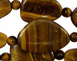 Tiger Eye Freeform Pieces 25-32x20-22mm