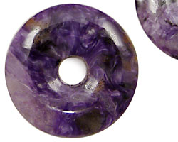Charoite Donut 30-35mm