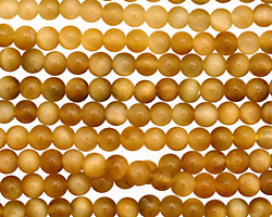 Honey Tiger Eye Round 4mm