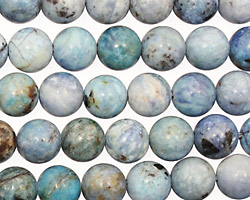 Blue Opal Round 8mm