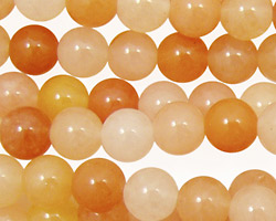 India Red Aventurine Round 8mm