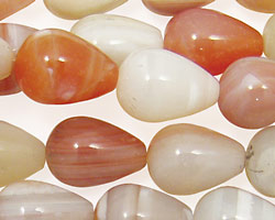 Mandarin Sardonyx Teardrop 16x12mm
