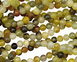 Antique Soocho Jade Round 4mm