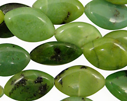 China Chrysoprase Horse Eye 19x12mm