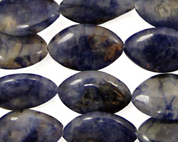 Dumortierite Horse Eye 19x12mm