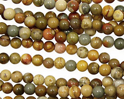Owyhee Jasper Round 4mm