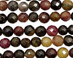 Tourmaline Faceted Round 7mm