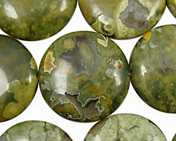 Rhyolite Puff Coin 25mm