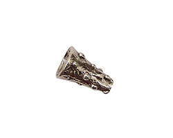 Green Girl Pewter Bumpy Cone 14x9mm