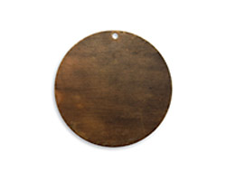 Vintaj Natural Brass Circle Altered Blank 34mm