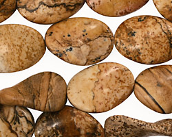 Picture Jasper Twisted Oval 18x13mm