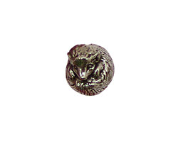 Green Girl Pewter Hedgehog 14mm