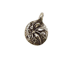 Green Girl Pewter Joy Pendant 15x21mm