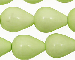 Lemon Chrysoprase Teardrop 20x15mm