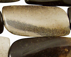 Mexican Painting Stone Swirled Pillow 45x21mm