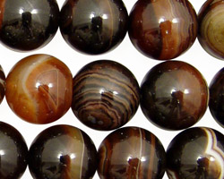 Brown Lace Agate Round 16mm