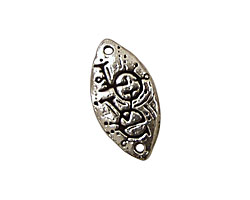 Green Girl Pewter Love 24x12mm
