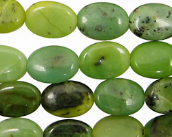 China Chrysoprase Flat Oval 14x10mm