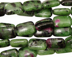 Ruby Zoisite Thin Pillow 12x8mm