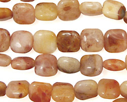 Monaco Agate Puff Square 8mm