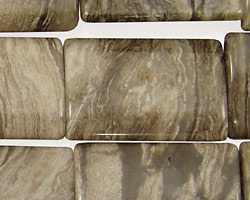 China Silver Leaf Thin Pillow 30x20mm