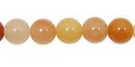 India Red Aventurine Round 10mm