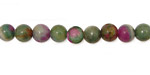 Fuchsite Ruby Round 6mm