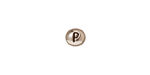 TierraCast Antique Rhodium (plated) Alphabet Bead
