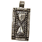 Green Girl Pewter Hourglass 23x52mm