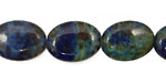 China Chrysocolla (A) Flat Oval 18x13mm