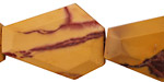Mookaite Faceted Flat Slab 20-38x10-26mm