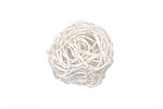 Silver (plated) Wire Wrapped Ball 17-20mm