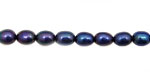 Midnight Blue Rice 6-7mm