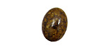 Bronzite Oval Cabochon 13x18mm