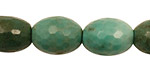 China Variscite Faceted Rice 18x13mm
