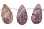 Lapidalite Jasper Smooth Drop 12x25mm