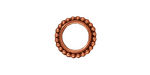 TierraCast Antique Copper (plated) 8mm Round Bead Frame 14mm
