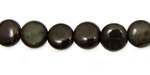Rainbow Obsidian (AA) Puff Coin 10mm